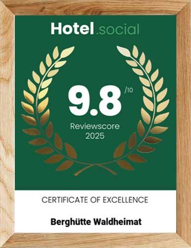 9.8 Hotel.social Reviewscore 2025